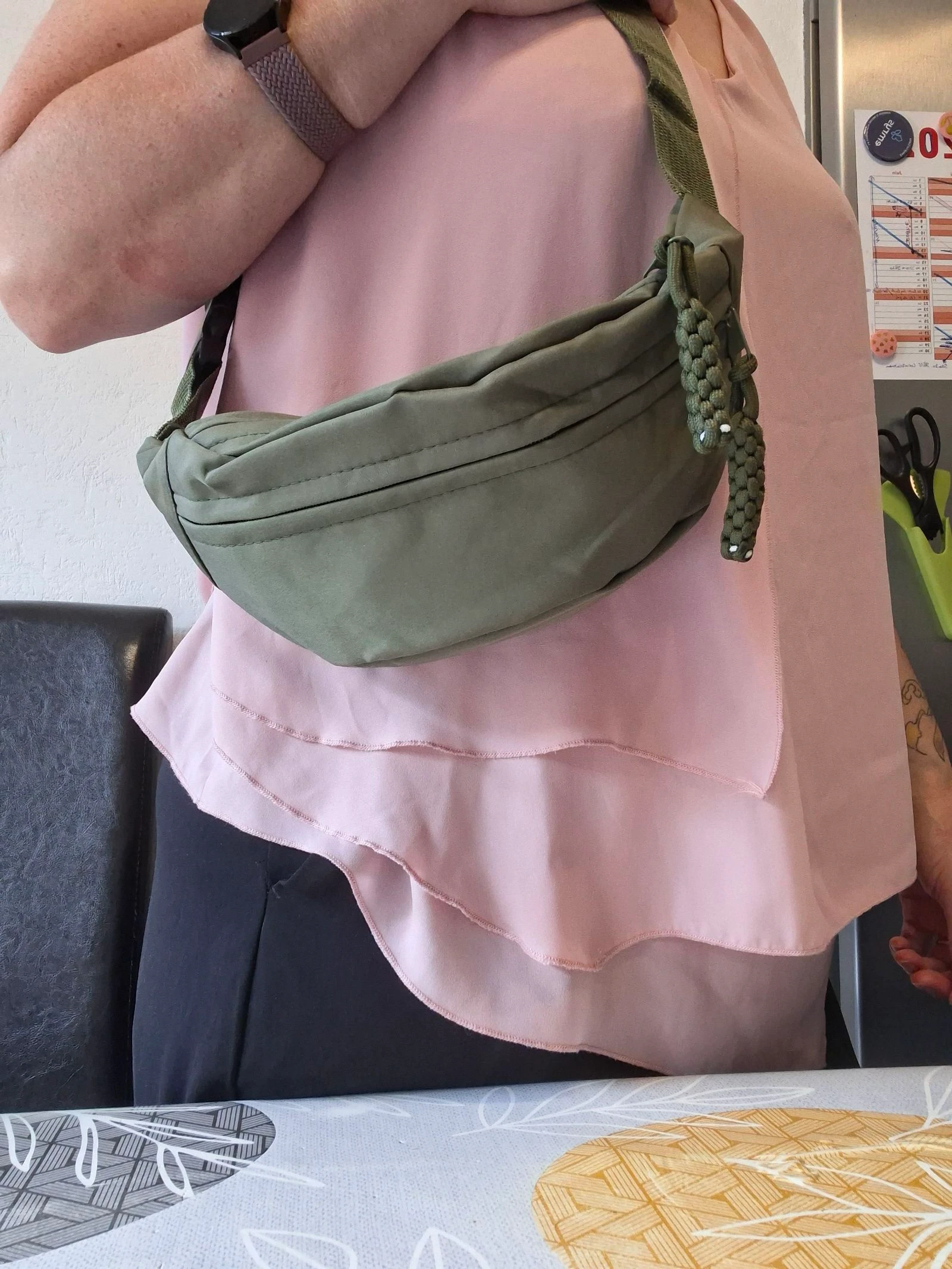 Sac banane kaki / vert militaire – Neuf